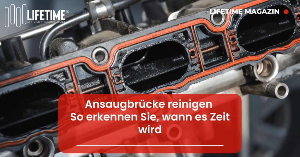 Verschmutzte Ansaugbrücke