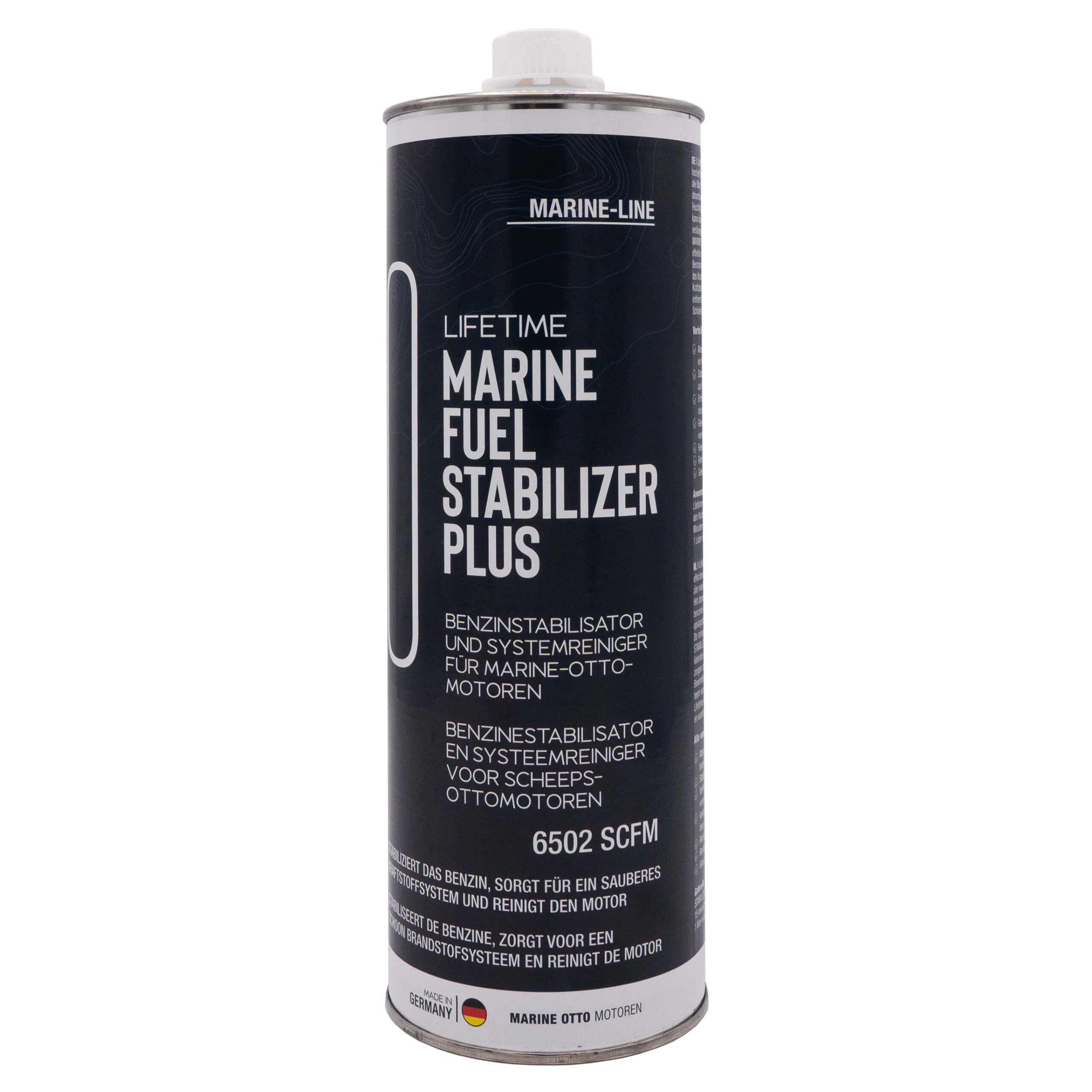 Produktabbildung von Lifetime Marine Fuel Stabilizer Plus auf einem weißen Hintergrund