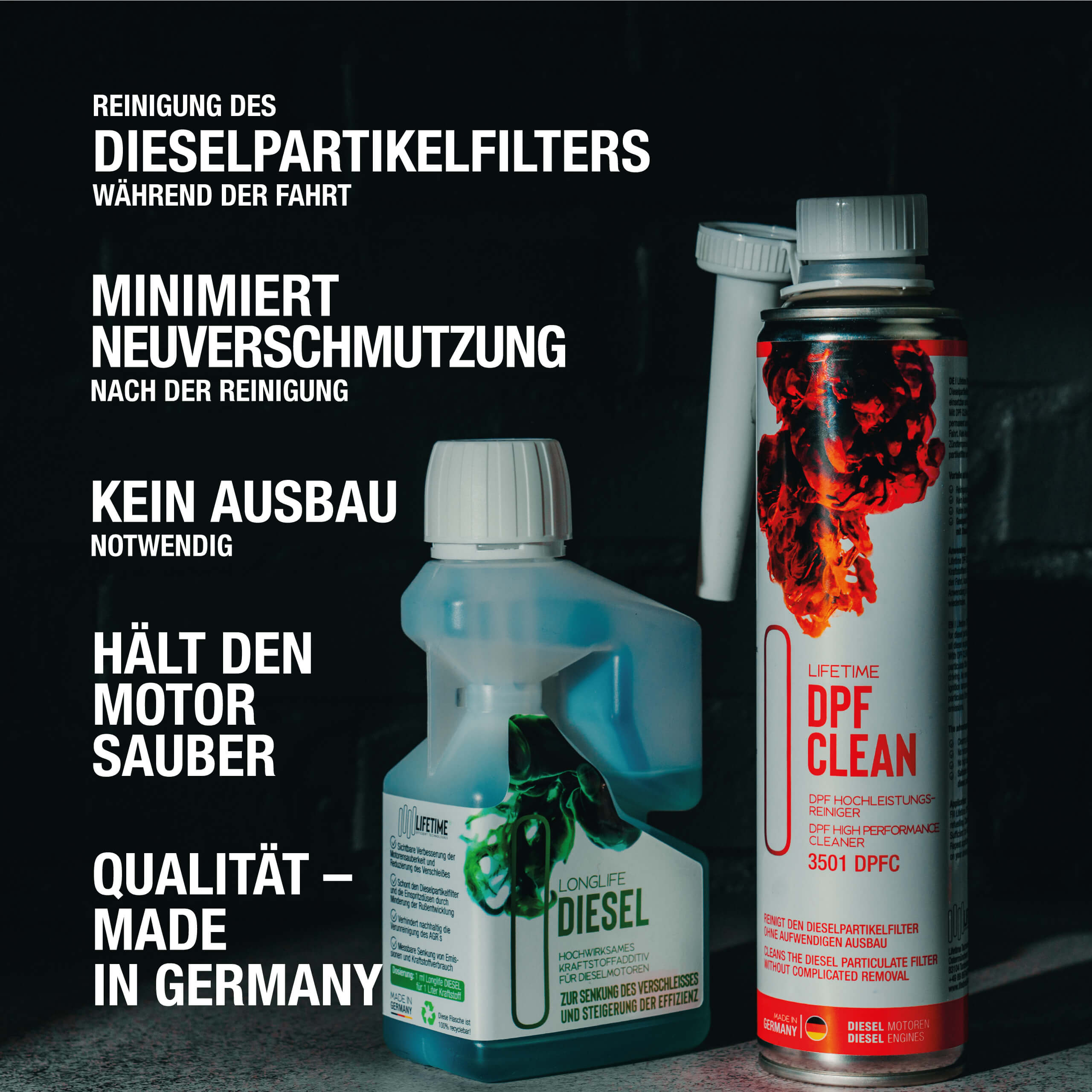 Lifetime DPF Reinigungs-Kit - Lifetime Technologies Shop
