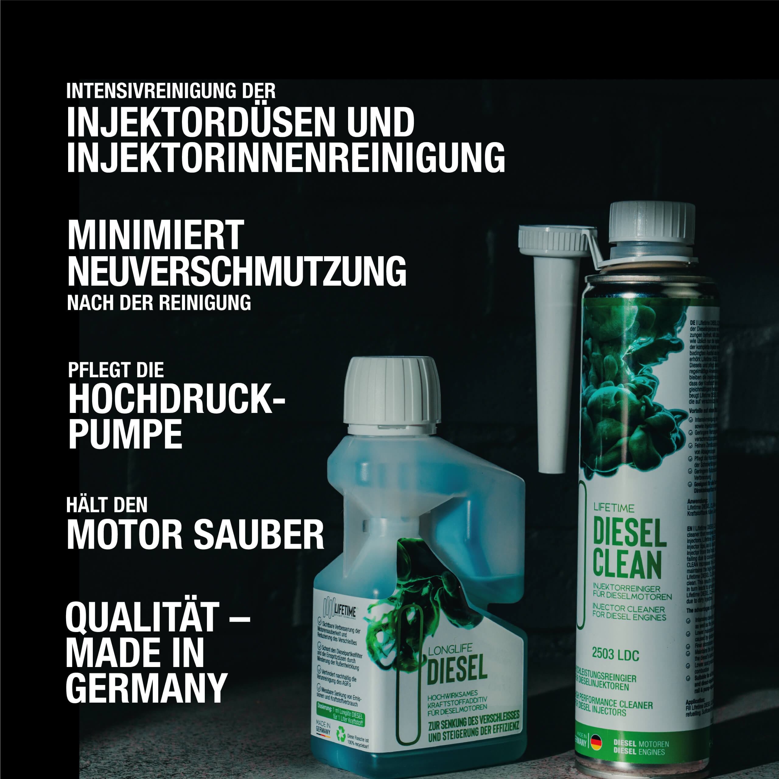 Lifetime Diesel-Injektor Reinigungs-Kit - Lifetime Technologies Shop