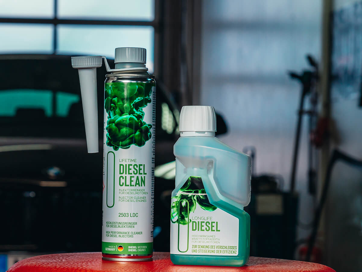 Lifetime DIESEL-INJEKTOR Reinigungs-Kit DIESEL CLEAN & Longlife DIESEL