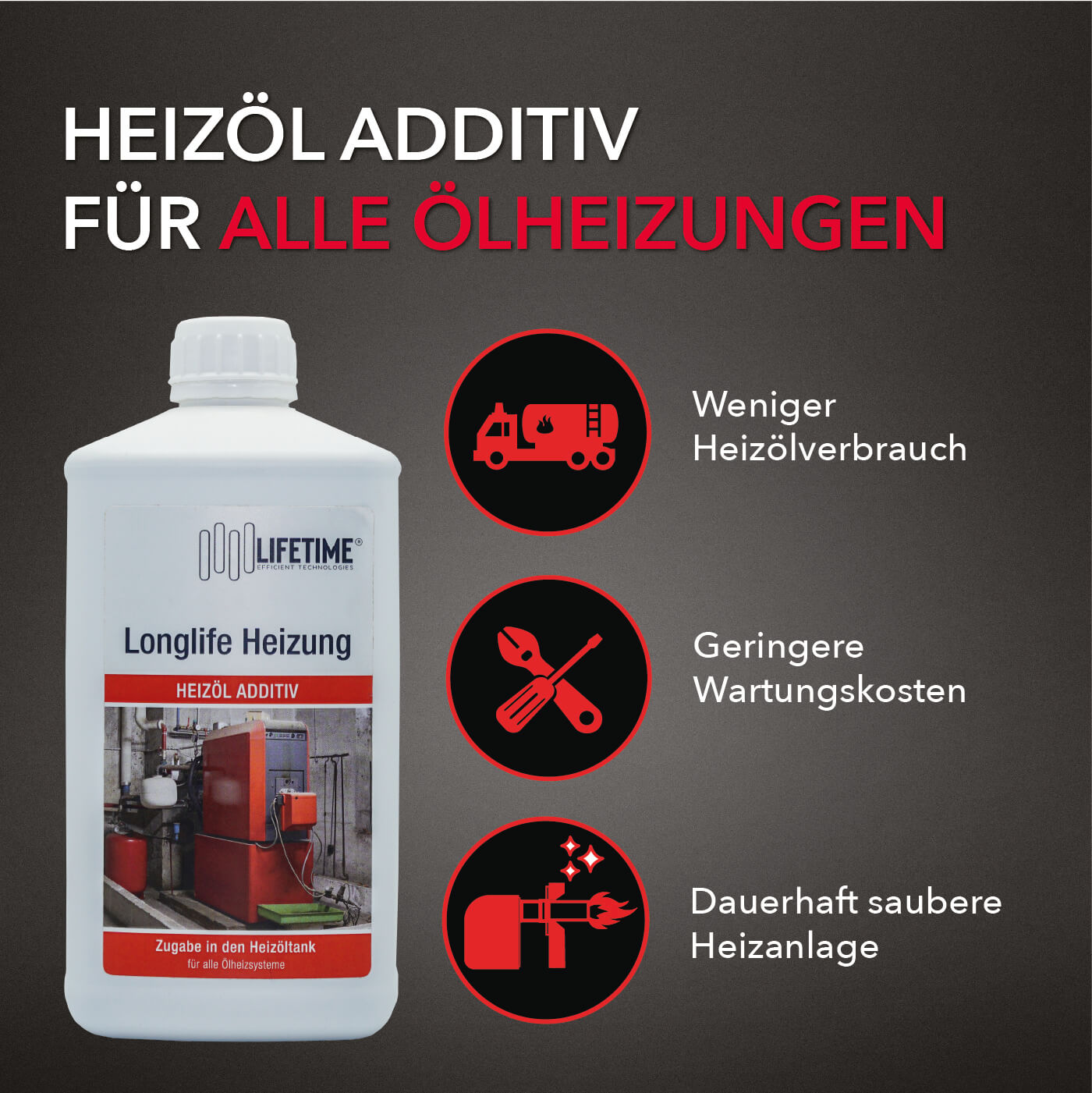 Vorteile von Heizöl Additiv Longlife Heizung