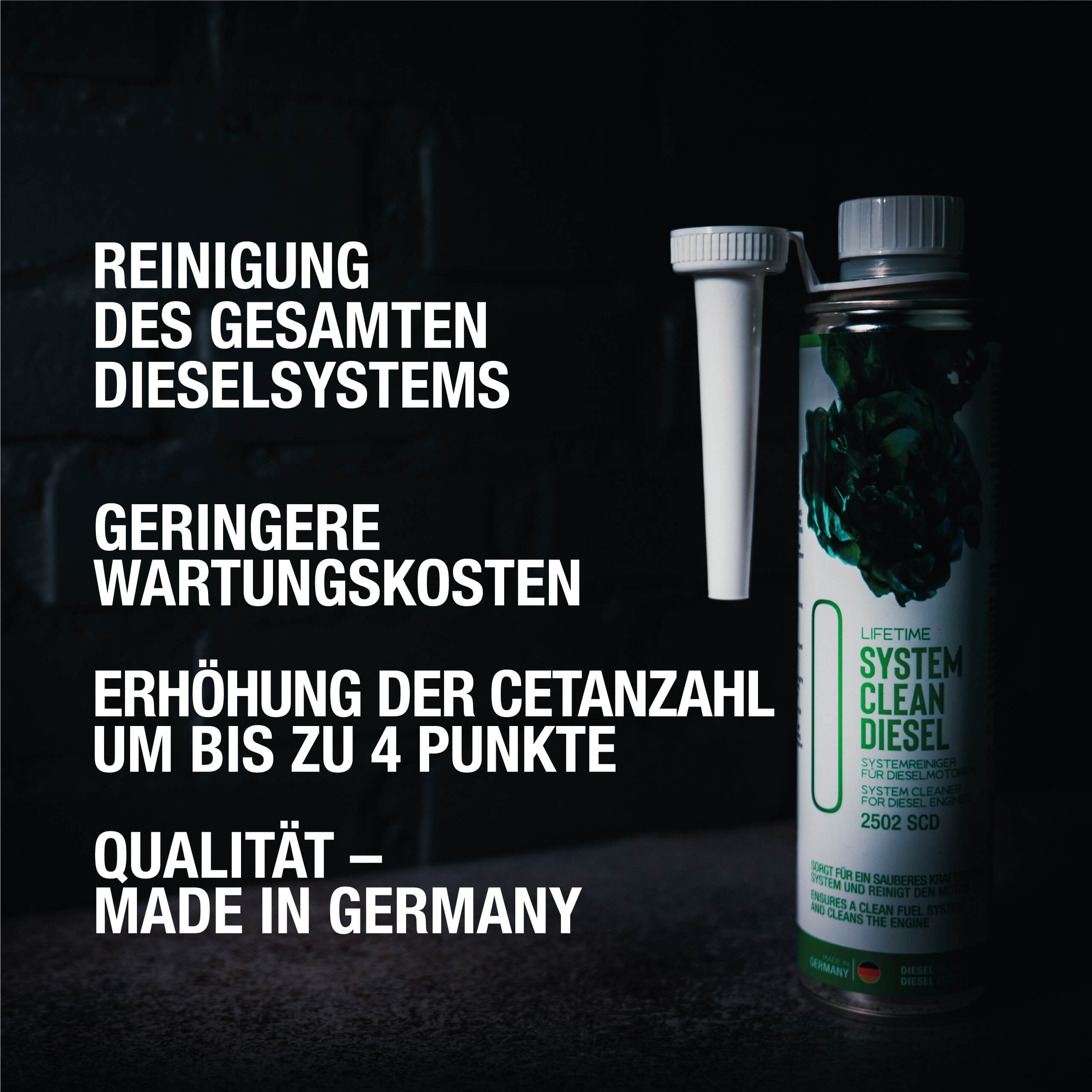 SYSTEM CLEAN DIESEL - Systemreiniger & Dieselschutz - 400ml - Lifetime Technologies Shop