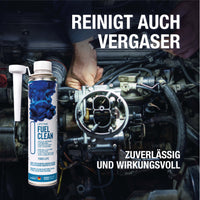 FUEL CLEAN - Reiniger für Einspritzdüsen- und Vergaser von Benzinmotoren - 400ml - Lifetime Technologies Shop