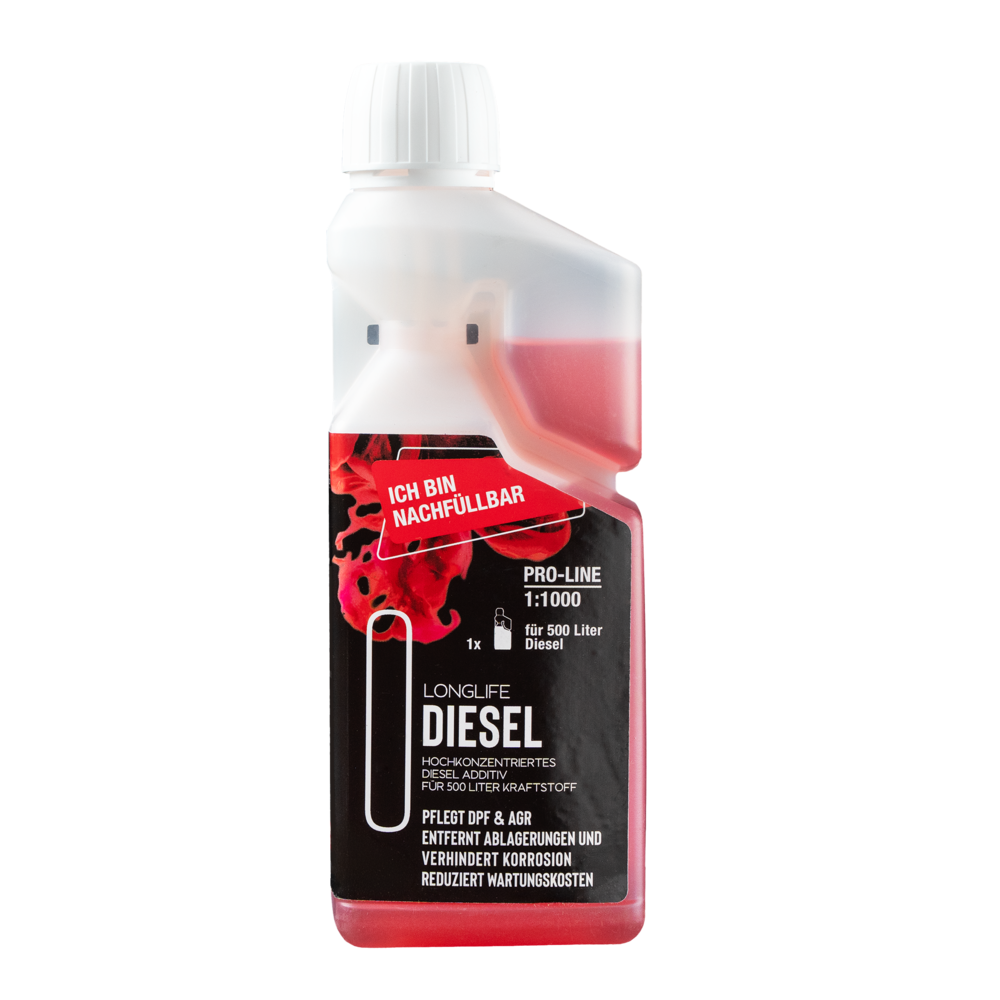 LIFETIME Longlife DIESEL Pro-Line 500 ml Dosierflasche