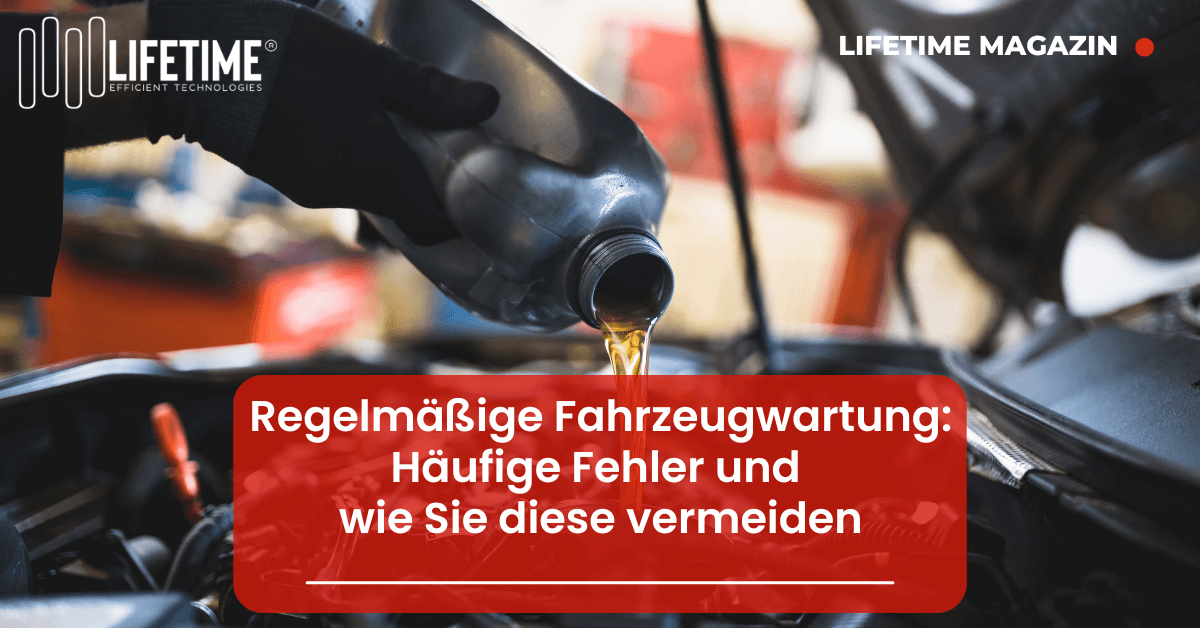 Motoröl wird in Motor eingefüllt