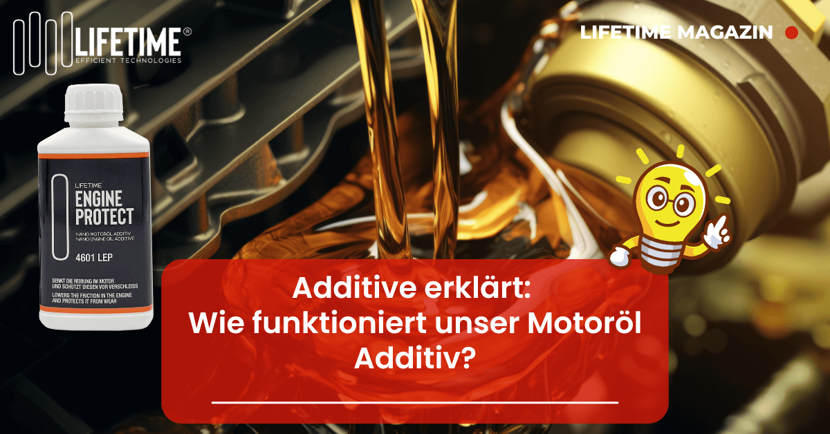 Motoröl läuft auf Motorteile