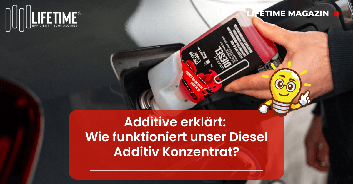 Longlife DIESEL Pro-Line wird in den Tank gefüllt