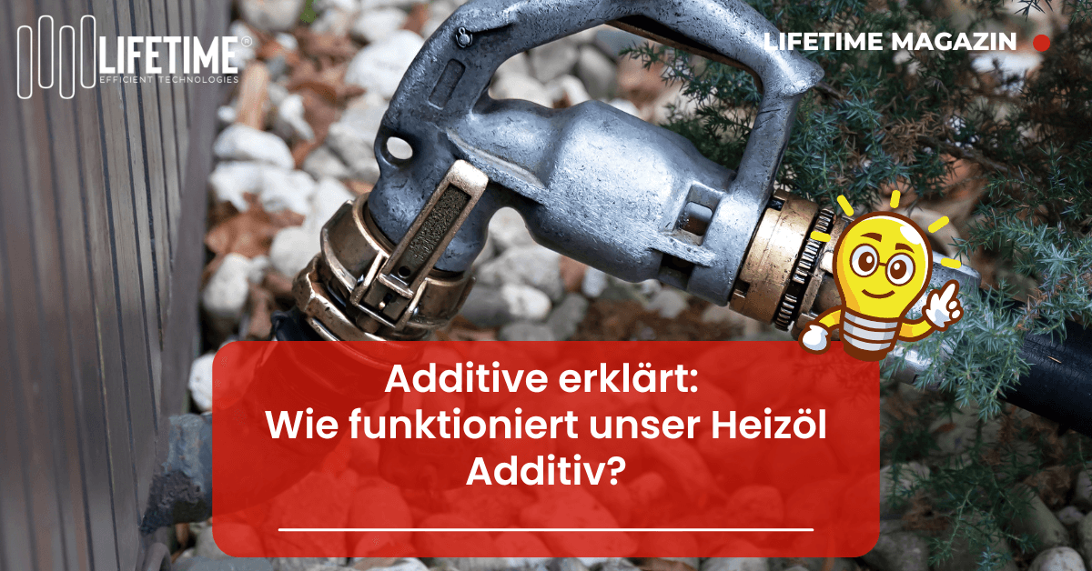 Heizöl Zapfhahn an Einfüllstutzen angeschlossen