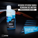 Longlife BENZIN Pro-Line - Premium-Pflege für den Benzinmotor, Kraftstoffadditiv, Refill-Kit 1 x 500ml + 1 x 1.000ml