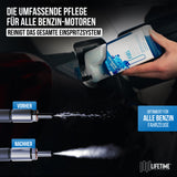 Longlife FUEL - Basis-Pflege für den Benzinmotor, Kraftstoffadditiv, Refill-Kit 1 x 500ml + 1 x 1.000ml