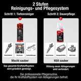 Zwei-Stufen-System – DIESEL CLEAN Tiefenreinigung + Longlife DIESEL Dauerpflege