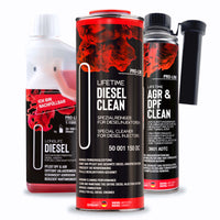 LIFETIME Diesel All-in-One Reinigungs-Kur – DPF Reiniger, Diesel-Reiniger und Diesel-Additiv im Set