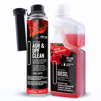 LIFETIME Diesel AGR & DPF Reinigungs-Kur – DPF Reiniger und Diesel-Additiv im Set