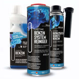 Lifetime Benzin All-in-One Set PRO-LINE – Systemreiniger 1L + Katalysator Schutz 400ml + Longlife Benzin 500ml - Systemreinigung & OPF & Kat Schutz & Dauerpflege