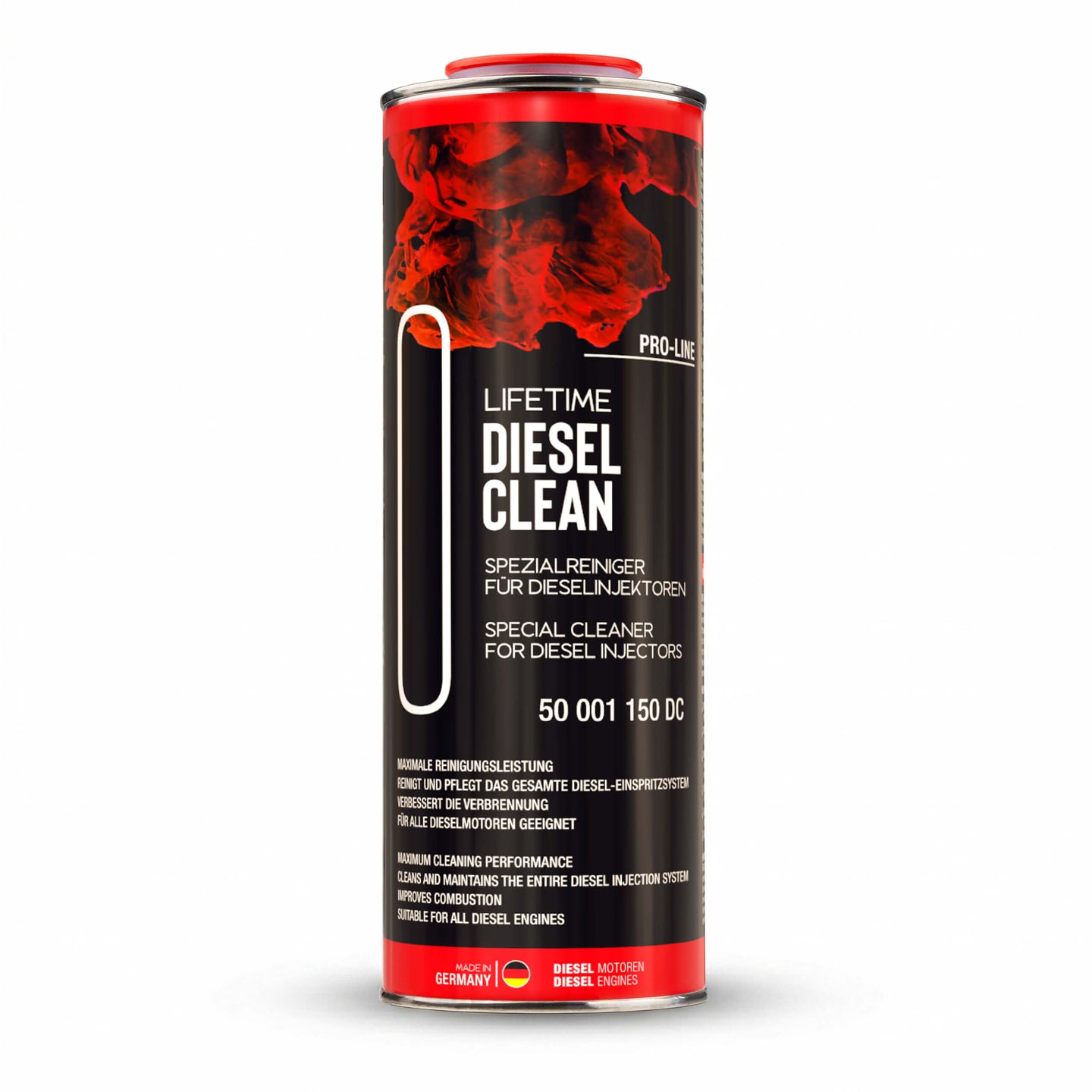 LIFETIME DIESEL CLEAN Pro-Line – Diesel-Reiniger mit Cetanzahl-Verbesserer, 1.000 ml
