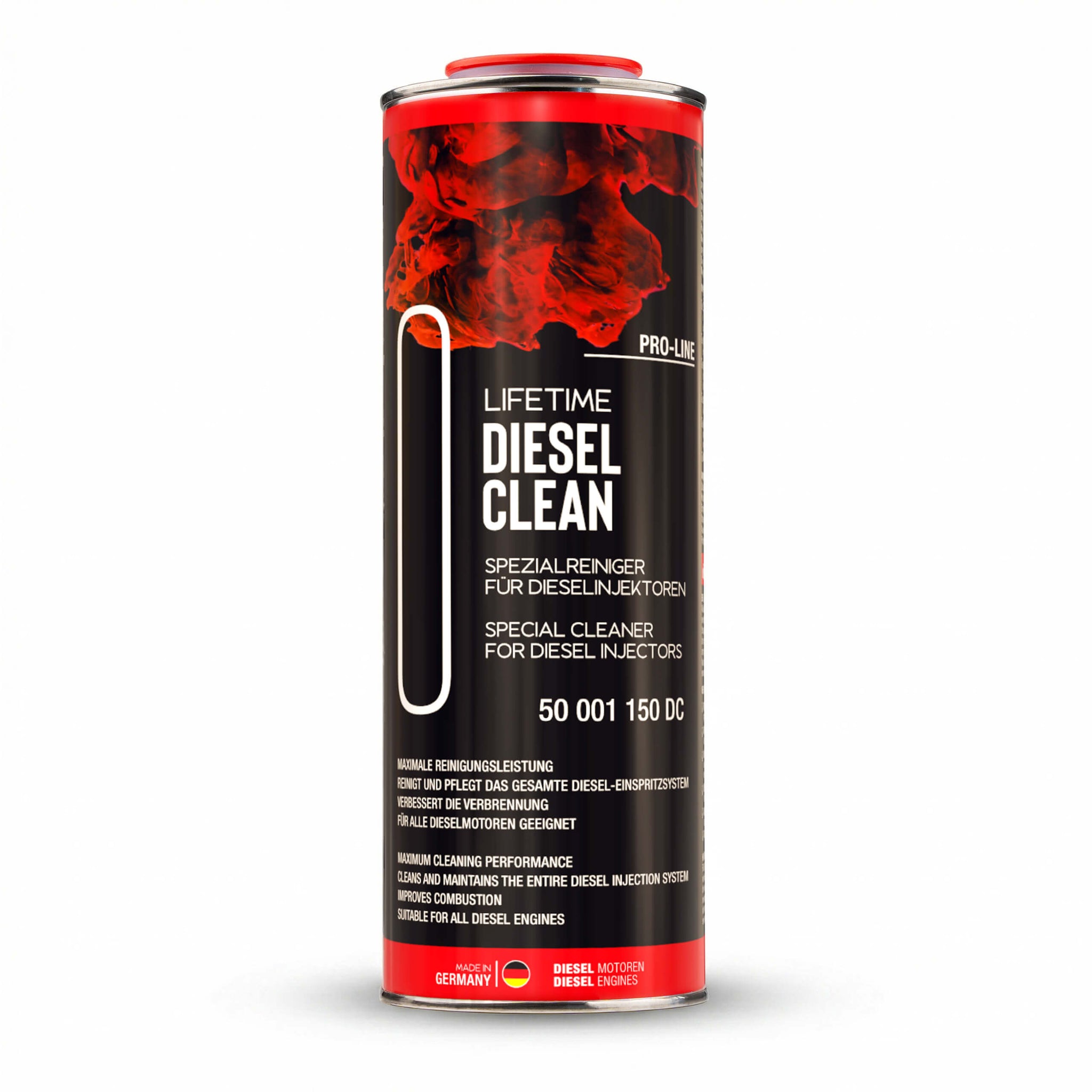 LIFETIME DIESEL CLEAN Pro-Line – Diesel-Reiniger mit Cetanzahl-Verbesserer, 1.000 ml
