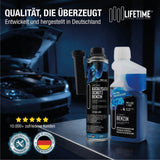 Lifetime Benzin Katalysator Reinigungs-Kur PRO-LINE - Katalysator Schutz 400ml + Longlife Benzin 500ml - OPF & Kat Schutz & Dauerpflege