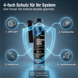 Katalysator-Schutz schützt OPF, Katalysator, Lambdasonde und Injektoren in einer Tankfüllung