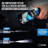 Longlife BENZIN Pro-Line - Premium-Pflege für den Benzin-Motor, Kraftstoffadditiv, nachfüllbare Dosierflasche 250ml