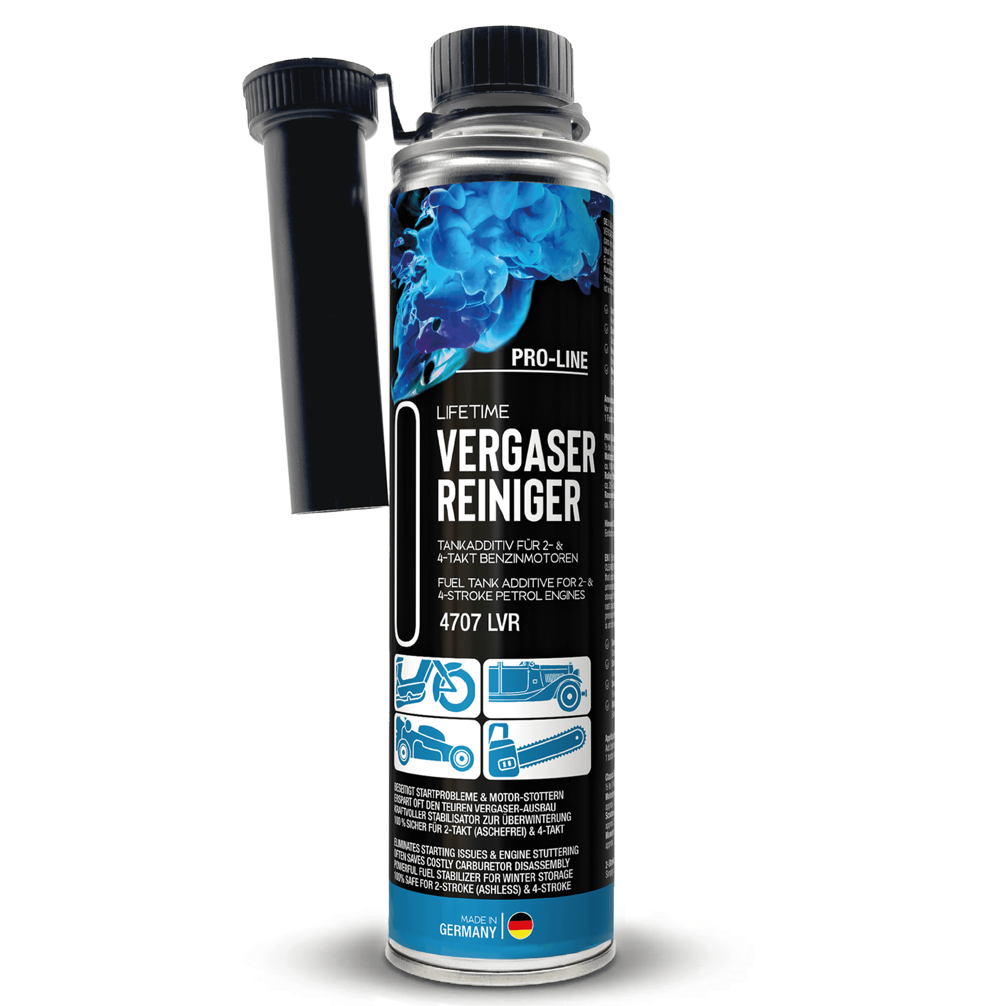 LIFETIME Vergaserreiniger – Vergaser reinigen ohne Ausbau, 400 ml