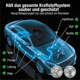 Longlife BENZIN beugt Ablagerungen im gesamten Kraftstoffsystem vor