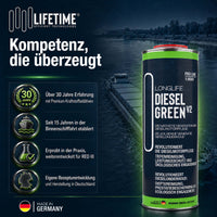LIFETIME Kompetenz: über 30 Jahre Erfahrung mit Kraftstoffadditiven, eigene Rezeptur Made in Germany, Diesel-Additiv für die Binnenschifffahrt