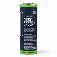 LIFETIME Longlife DIESEL Green V2 Diesel-Additiv 1-Liter-Dose für die Binnenschifffahrt, Frontansicht