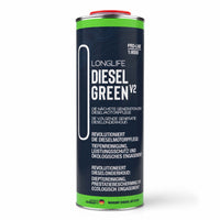 LIFETIME Longlife DIESEL Green V2 Diesel-Additiv 1-Liter-Dose für die Binnenschifffahrt, Frontansicht