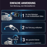 Benzin Systemreiniger anwenden – 1.000 ml in den Tank, volltanken, losfahren