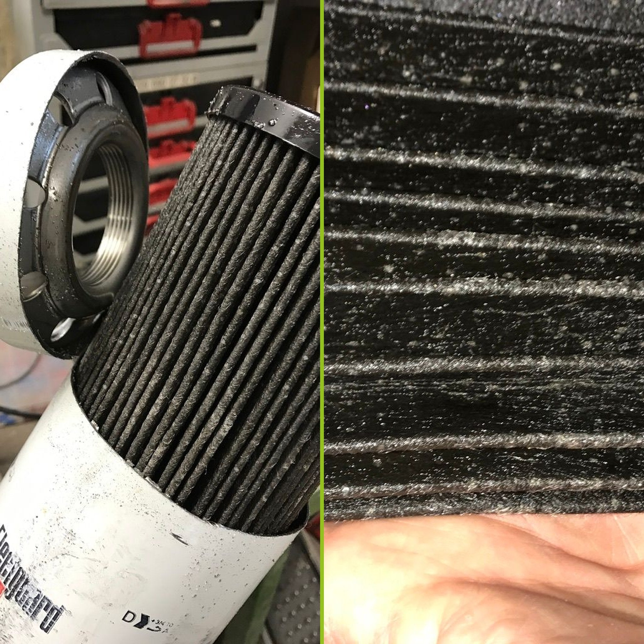 Prüfstand Binnenschifffahrt: Filter-Diptychon (Grid)