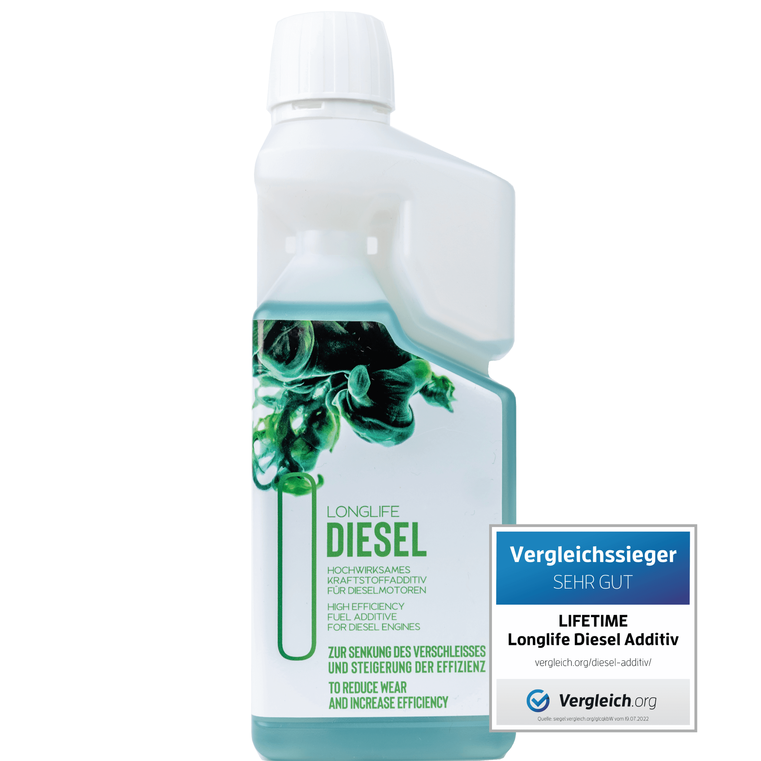 Diesel Additiv Longlife DIESEL - 500ml - Lifetime Technologies Shop